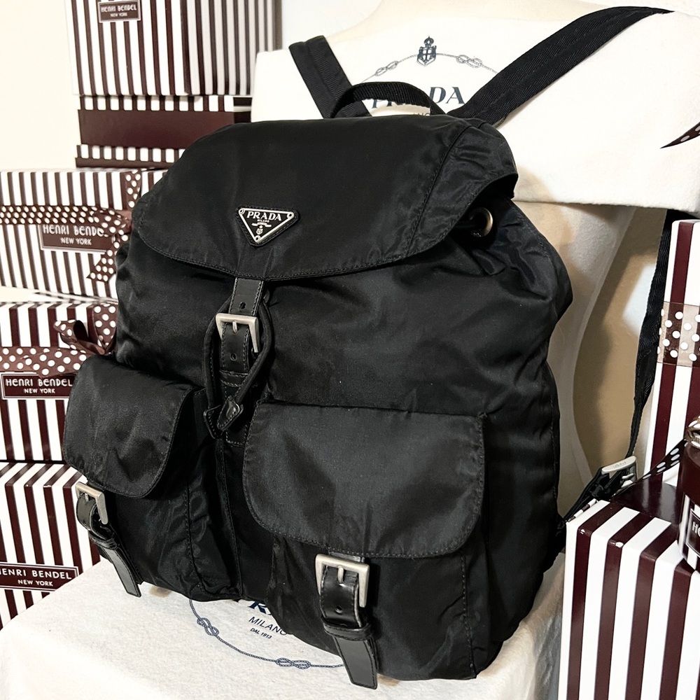 Prada Backpack!Large! - image 4